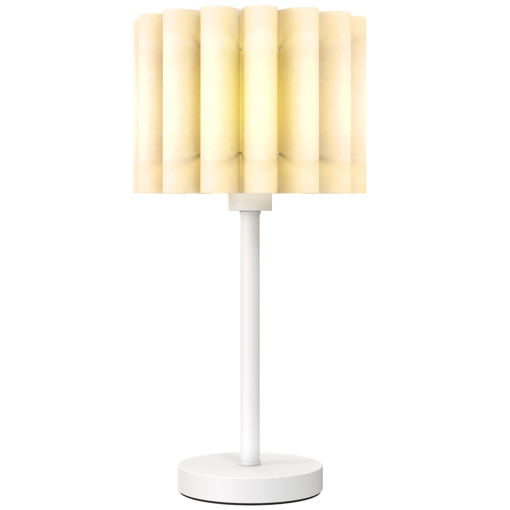 Lampada da tavolo retr¨° ¨C Xylo ¨C bianco plastica interruttore