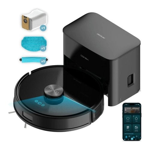 Robot lava pavimenti cecotec a01 eu01 114521 conga y70 black