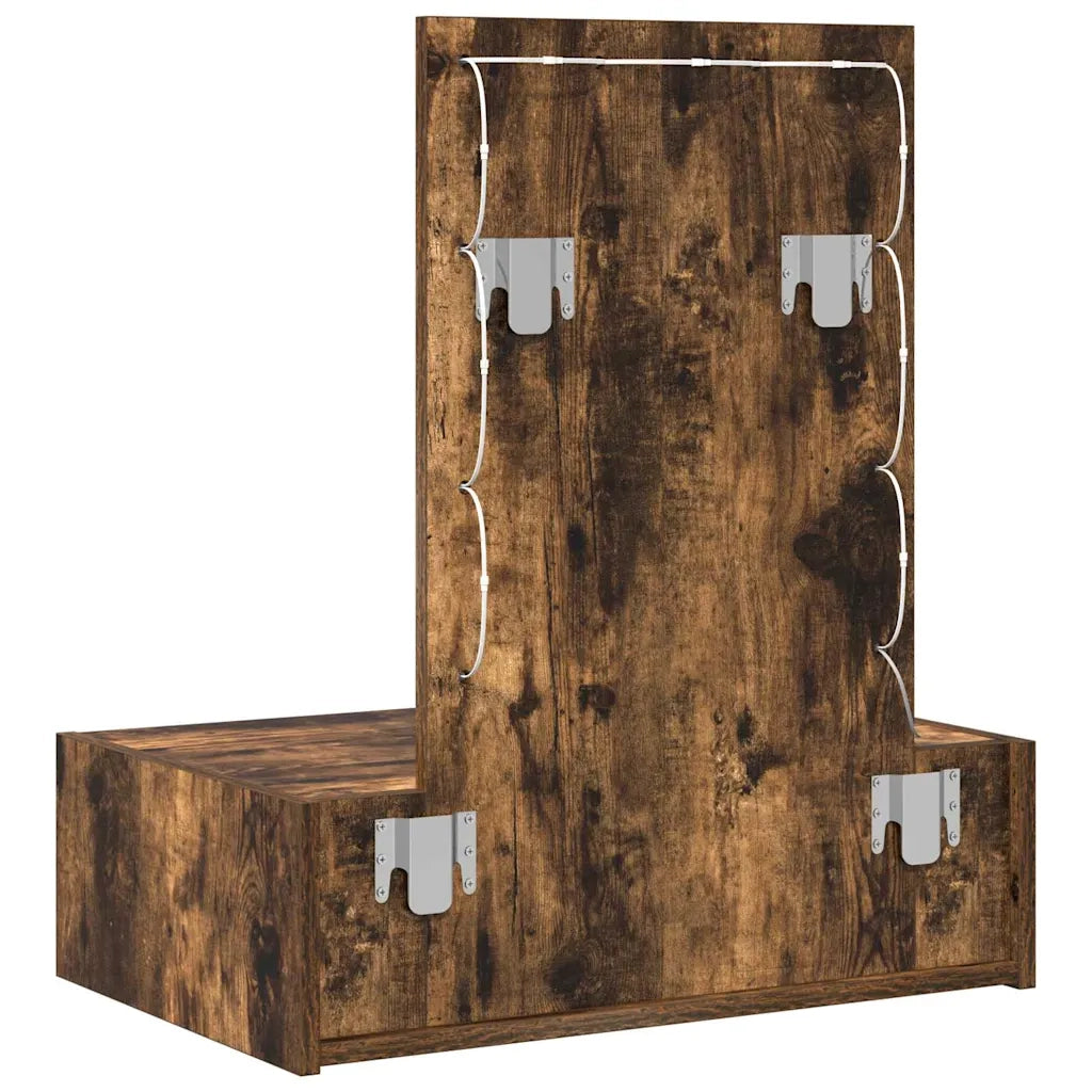 Toeletta | Tavolo da Trucco Marrone 60 x 40 x 70 cm Legno multistrato