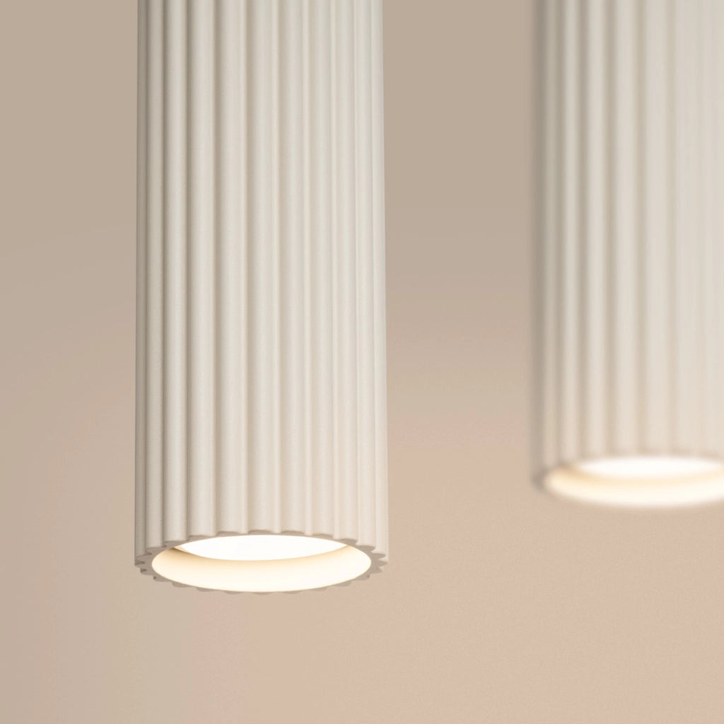Lampada a sospensione KARBON 4L beige