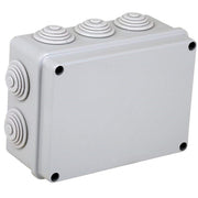 Trade Shop - Scatola Derivazione Cavi 19x14x7cm 10 Passacavi Jk625 Elettrocanali Esterna Ip44 -