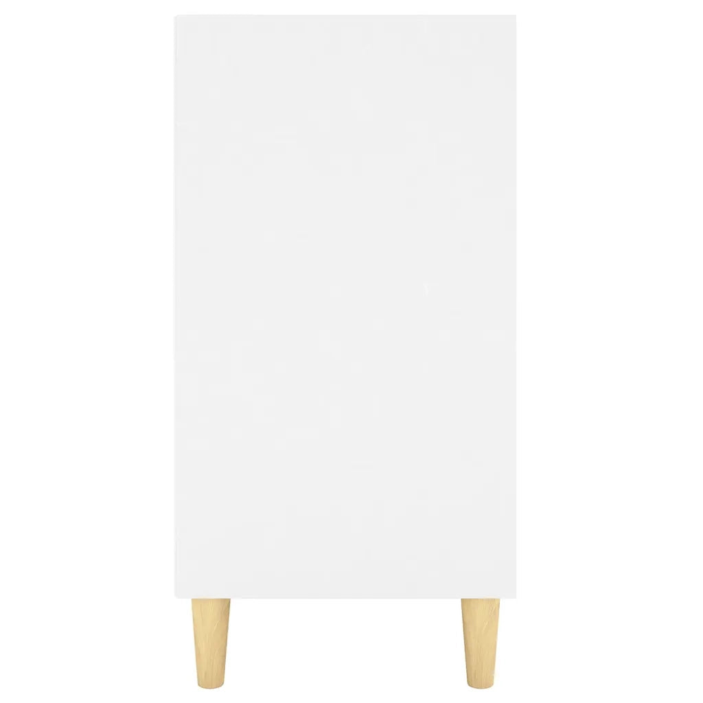 Credenza Bianca 103,5x35x70 cm in Legno Multistrato cod mxl 74111
