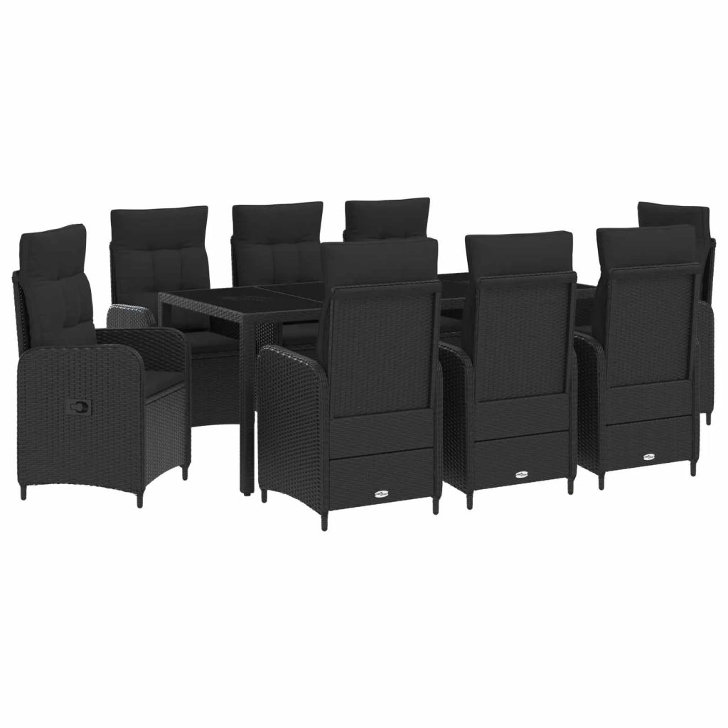 Set da pranzo per esterni con cuscino 9 pcs 3422305