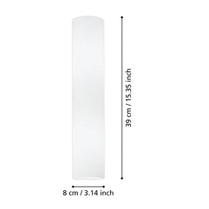 Applique Contemporanea Zola Acciaio 2 Luci E14