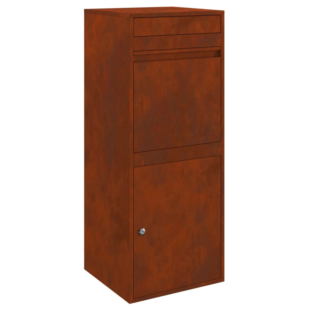 Cassetta per pacchi con archiviazione Ruggine 41 x 38 x 103 cm