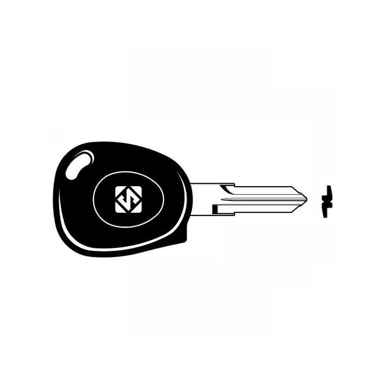 Vac102Te Chiave Transponder No Chip Renault