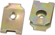 Clip U 6 mm - Bev. Clips Auto - Set 50 - Kopertint - Adatti per Drutti/Cavi - Idonei per Viti