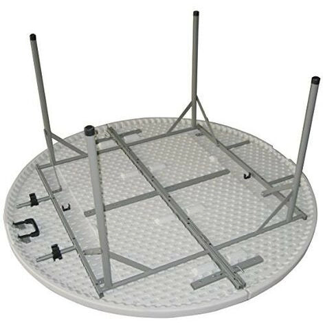Tavolo catering tondo 154 cm per 8 o 10 ospiti