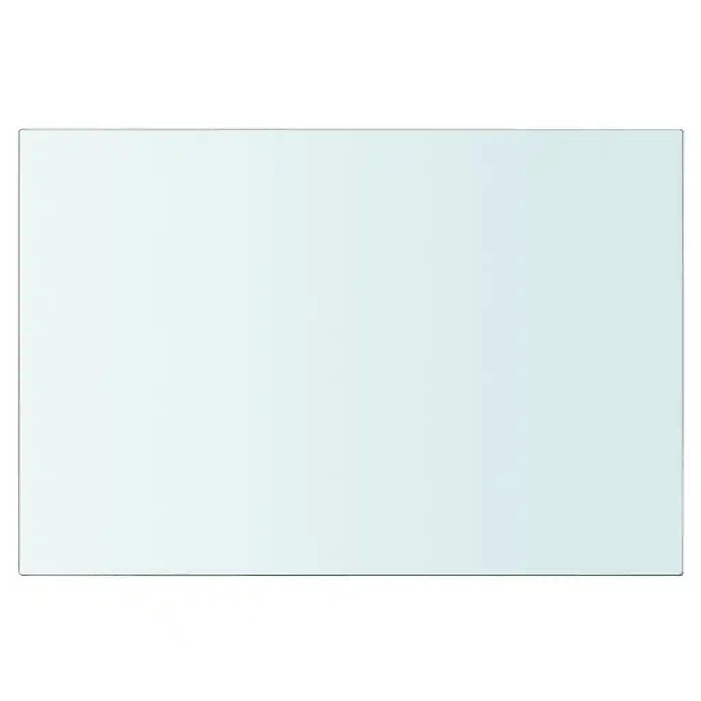 Mensole in Vetro Trasparente 2 pz 30x15 cm cod mxl 33649
