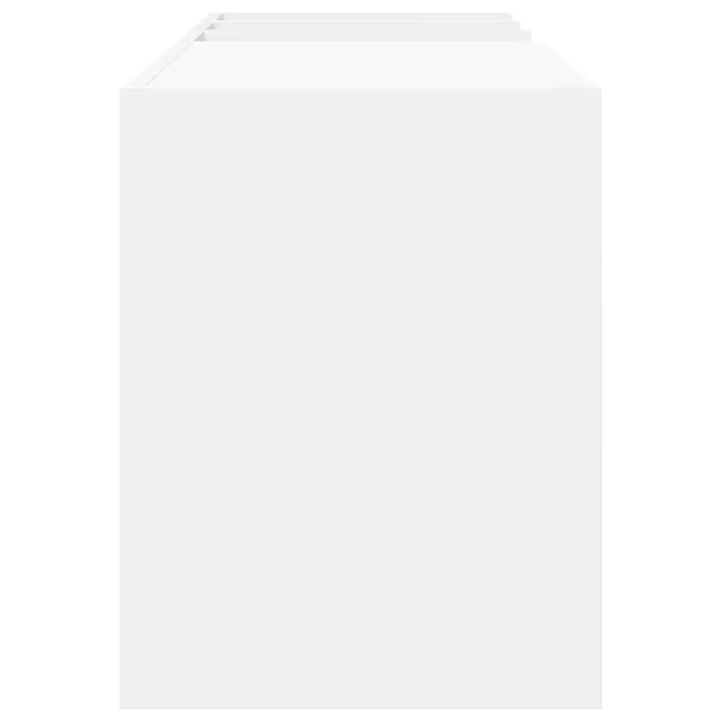 Mobile porta vinili Bianco 78.5 x 35 x 45 cm Legno multistrato CFW7663871