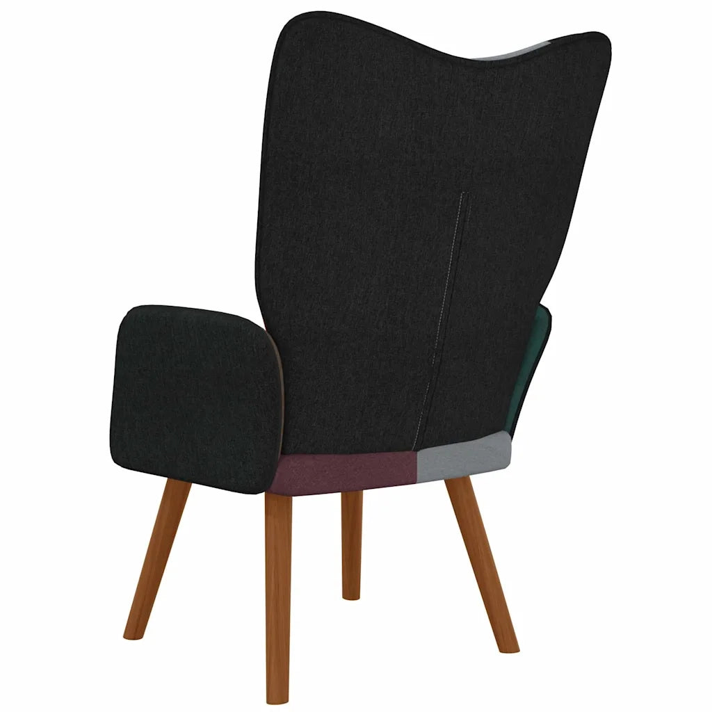 Divano Sedia-Poltrona Relax in Tessuto Patchwork 923209