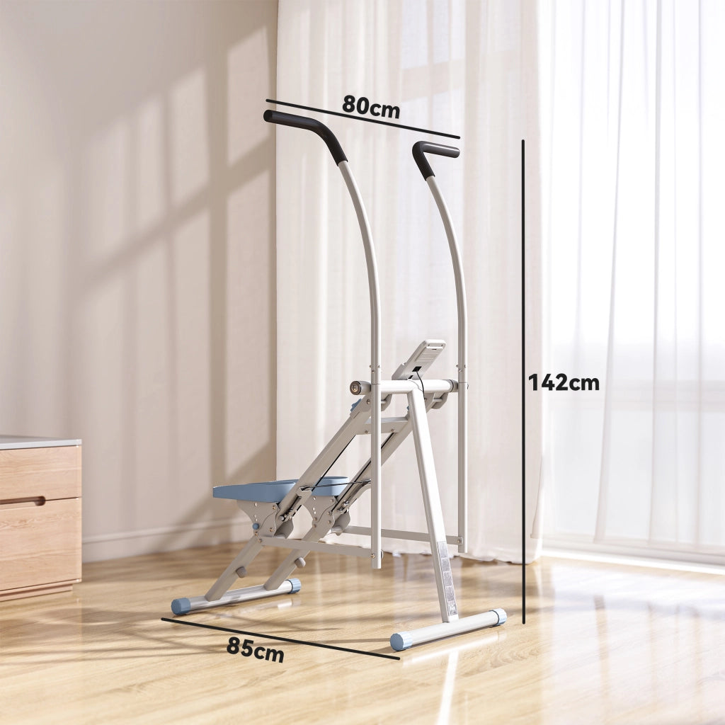 Stepper da casa pieghevole ¨C zephmum ¨C bianco 85x80x142cm