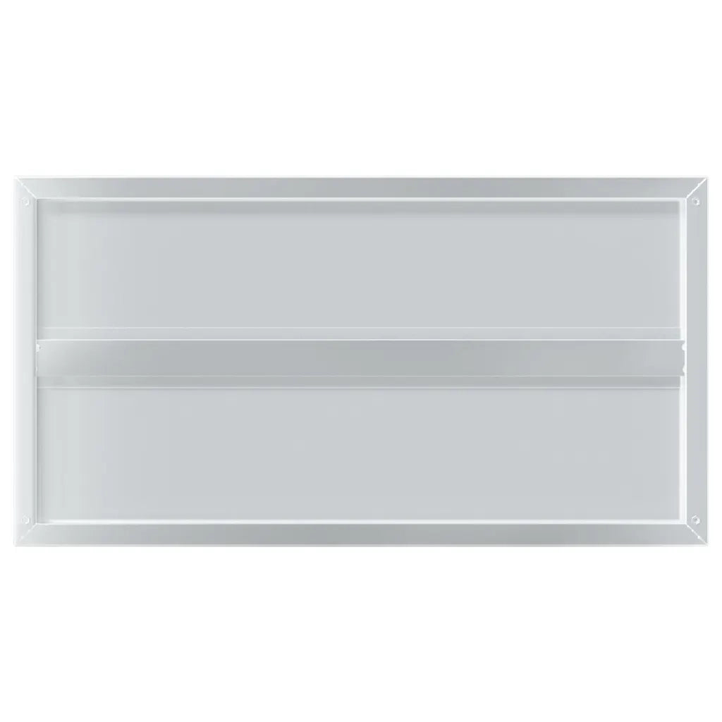 vidaXL Mensole a Muro 2 pz 75x40x3 cm Argento in Acciaio Inossidabile