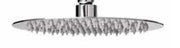 Soffione doccia tondo ultraslim anticalcare cm 35