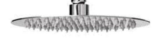 Soffione doccia tondo ultraslim anticalcare cm 35