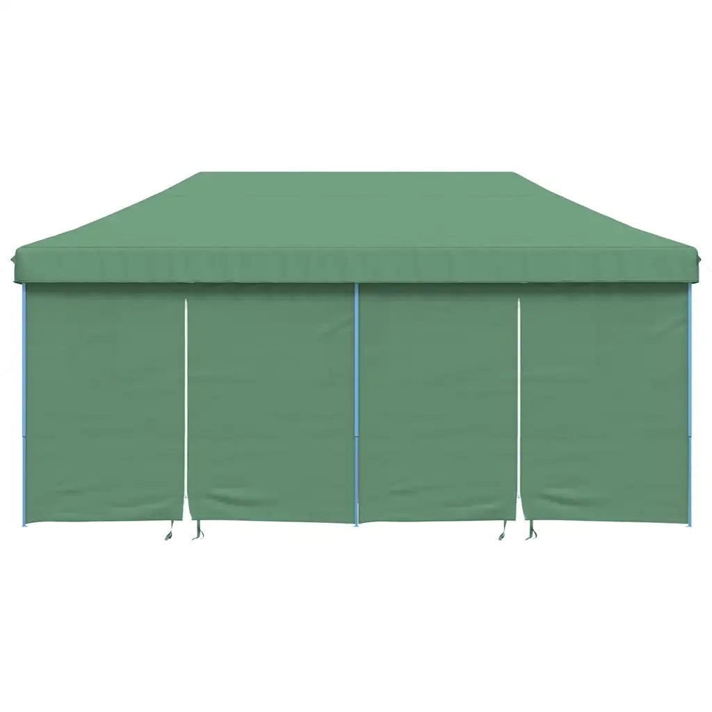 Tendone per Feste Pieghevole Pop-Up con 4 Pareti Verde