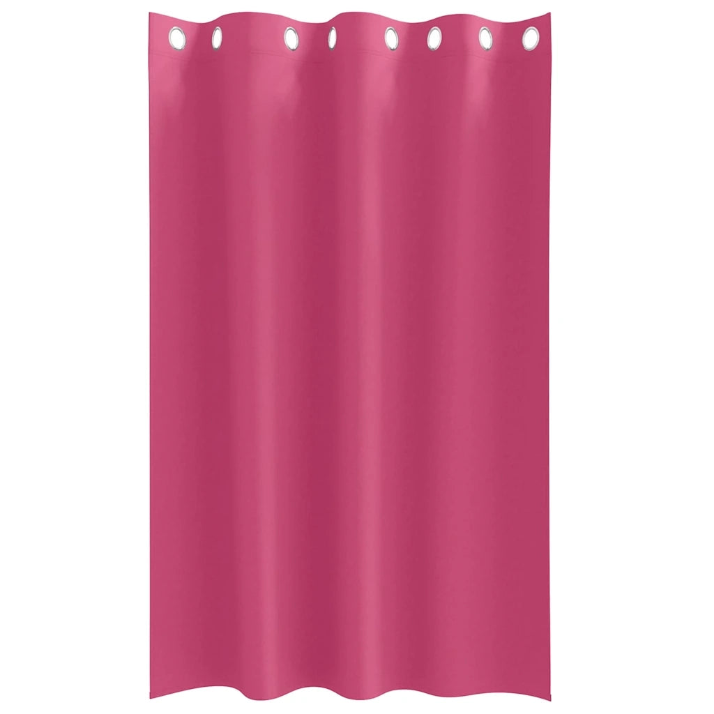 Tende Blackout con Anelli 2 pcs Rosa Vivo 175 x 140 cm 4107404