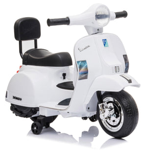 Piaggio Mini Vespa PX150 Elettrica 6V per Bambini Bianca