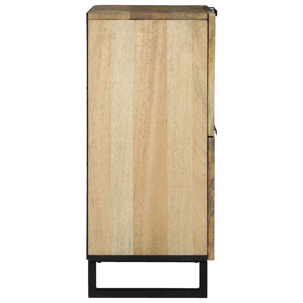 Mobile 60x33.5x75 cm in legno massello di mango e legno ingegnerizzato