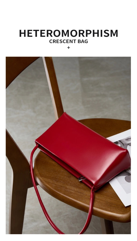 Borse e borsette in vera pelle rosse