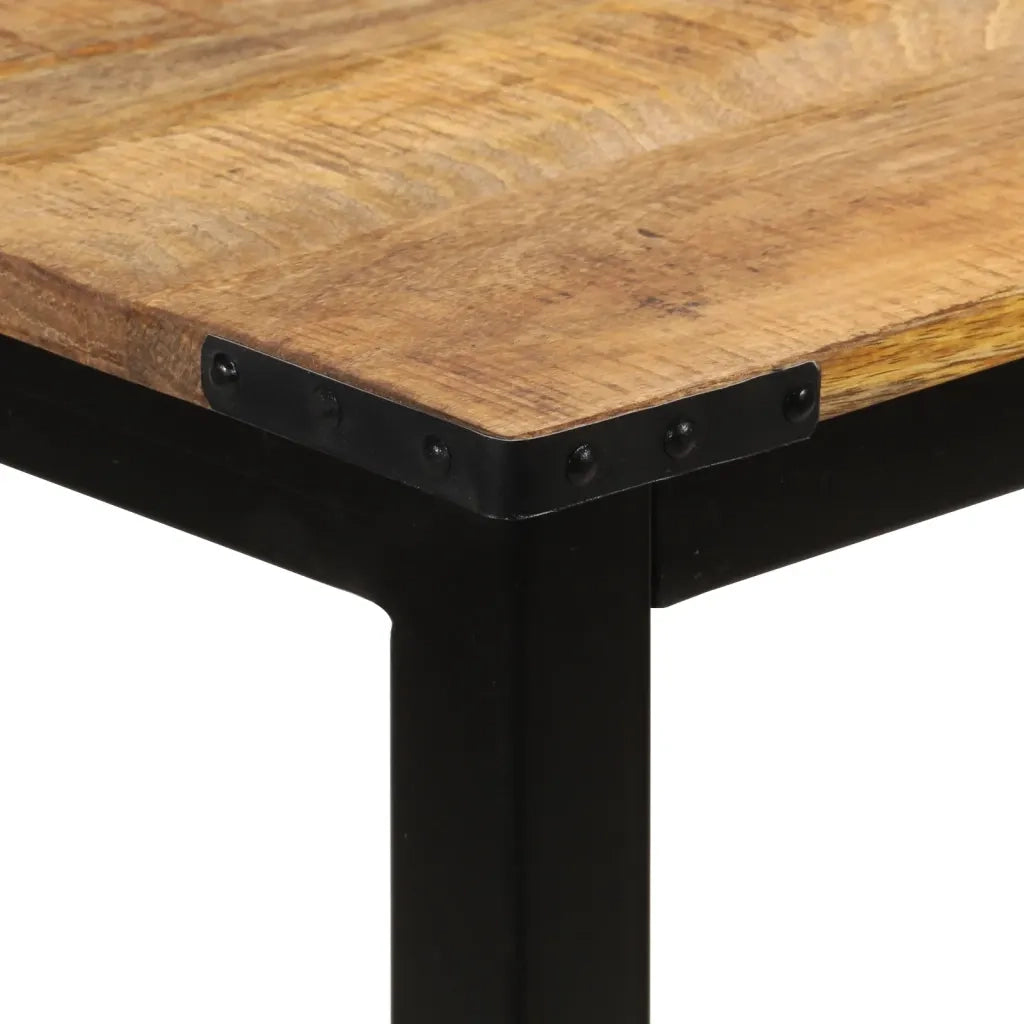 Tavolo da Pranzo 110x60x76 cm in Legno Massello di Mango cod mxl 14189