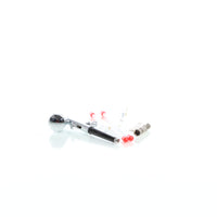 Aerografo doppia azione mod.130T, serbatoio 7 ml, ugelli 0,2, 0,3 e 0,5 mm, Aeropenna per aerografia