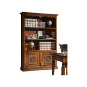 Libreria classica 2 porte in legno bassano 139x42x205 - Mobili 2G