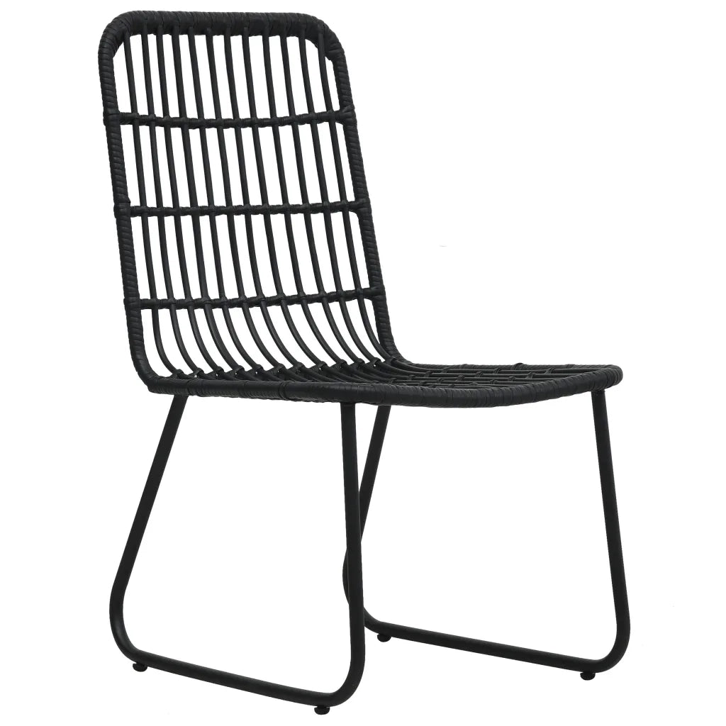 Set da Pranzo da Giardino 7 pz in Polyrattan e Vetro 3060253