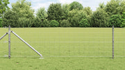 Cancello Euro con 13 picchetti 0.8x25 m Acciaio zincato