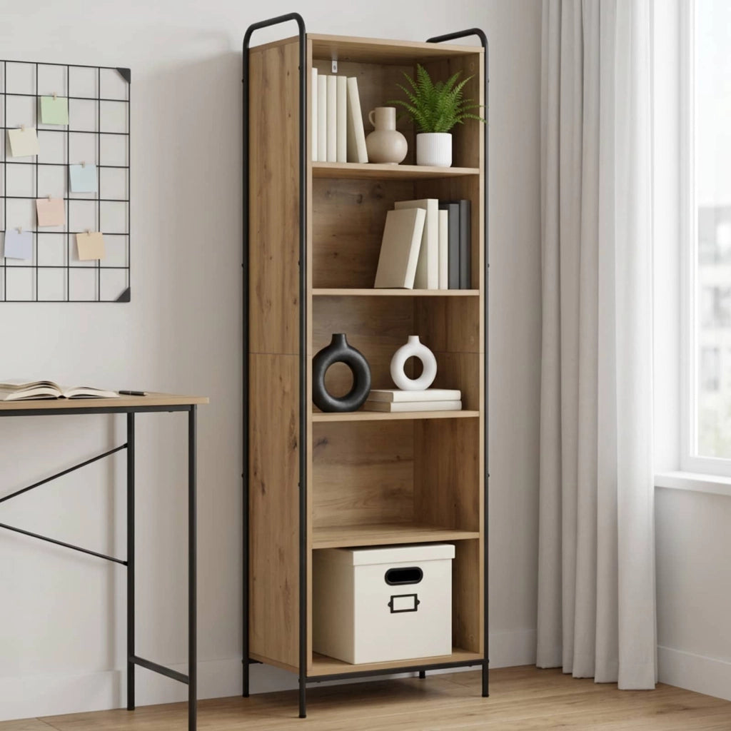 Armadio per Libri 55,5 x 33 x 174 cm Legno ingegnerizzato 8013949