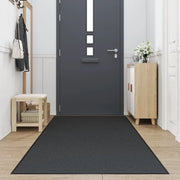 vidaXL Zerbino Nero 115x500 cm