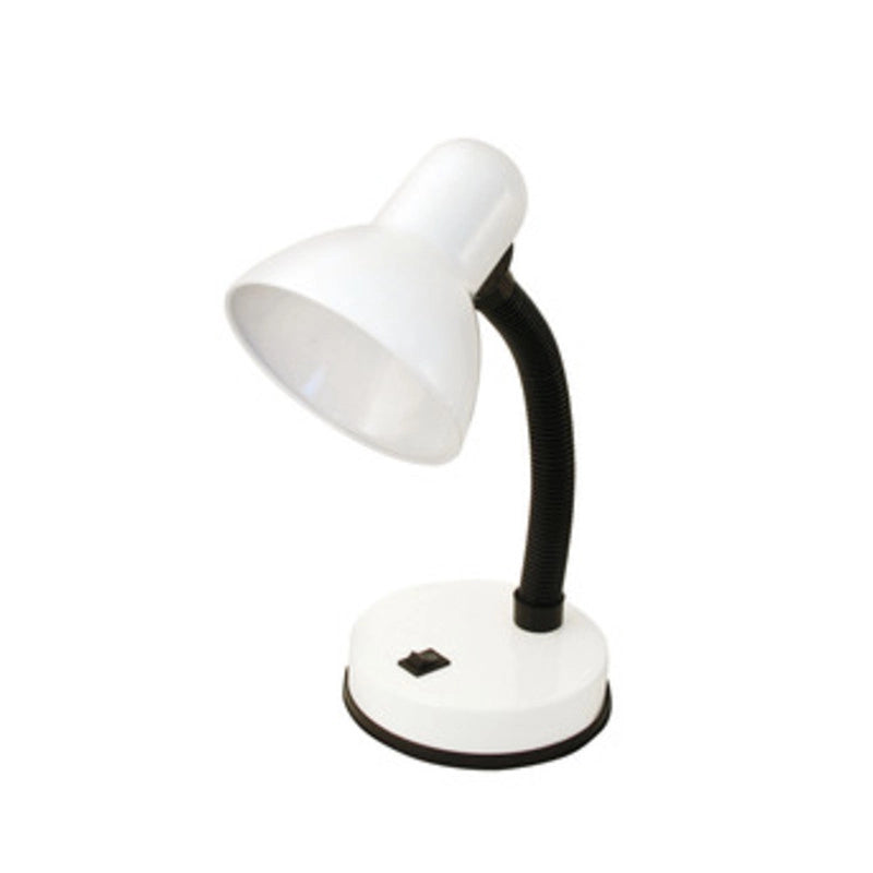 LAMPADA DA SCRITTOIO E27 CHARLESTON BIANCO