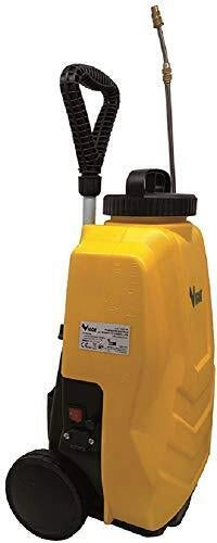 Vigor SUMMY-16C Pompa Irroratrice a Batteria Carrellata 16 L 12V 8Ah 5,5 bar Lancia Inox Telescopica
