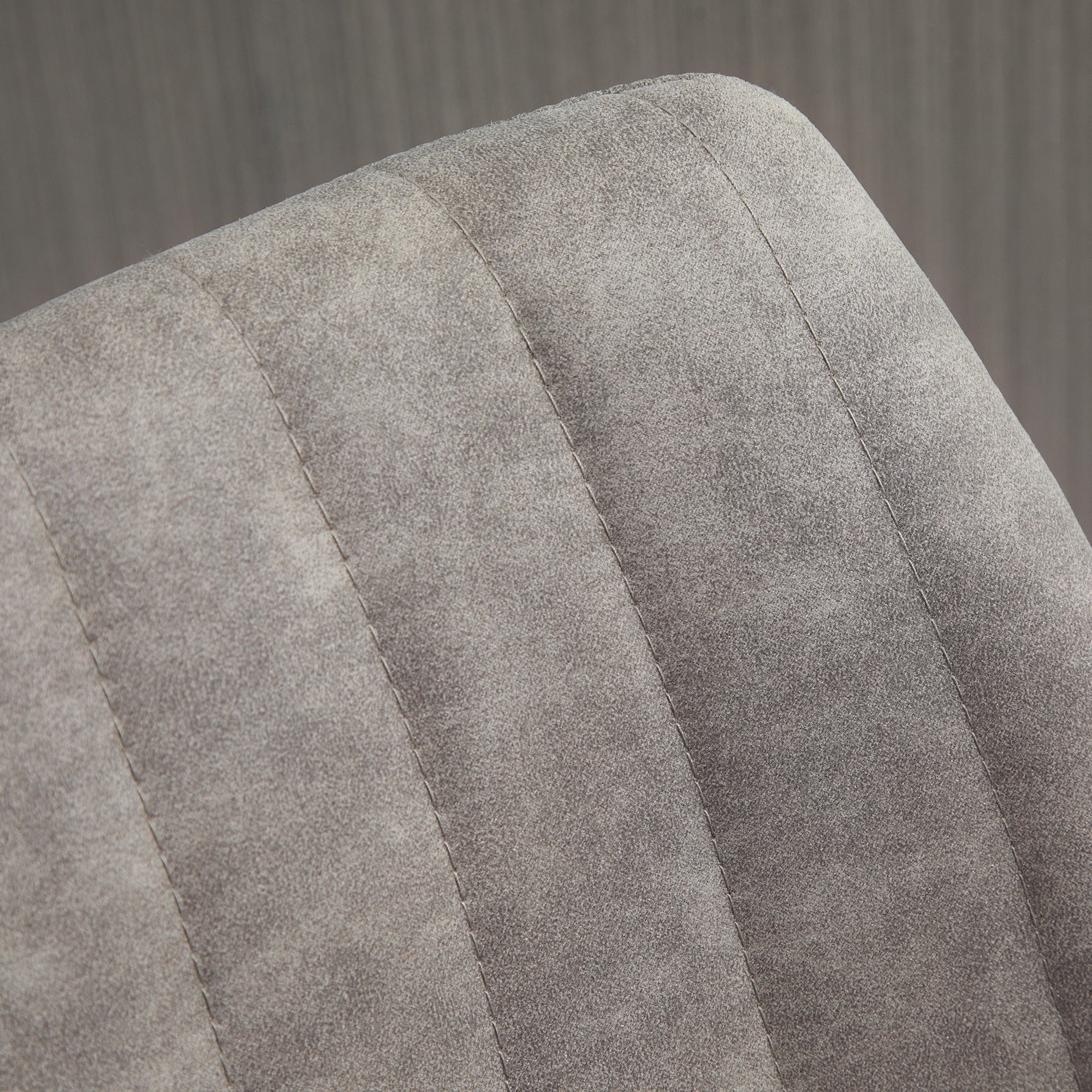 Easycomfort Set 2 Sgabelli da Bar con Schienale, Poggiapiedi e Altezza Regolabile Stile Industriale, Grigio