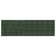 Schermo per balcone con foglie-Pannello per balcone Verde Scuro 500 x 150 cm