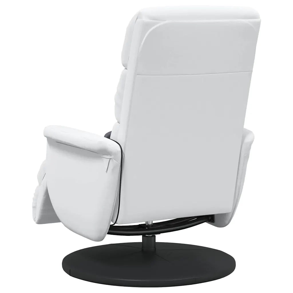 Divano Sedia-Poltrona reclinabile Bianco PU