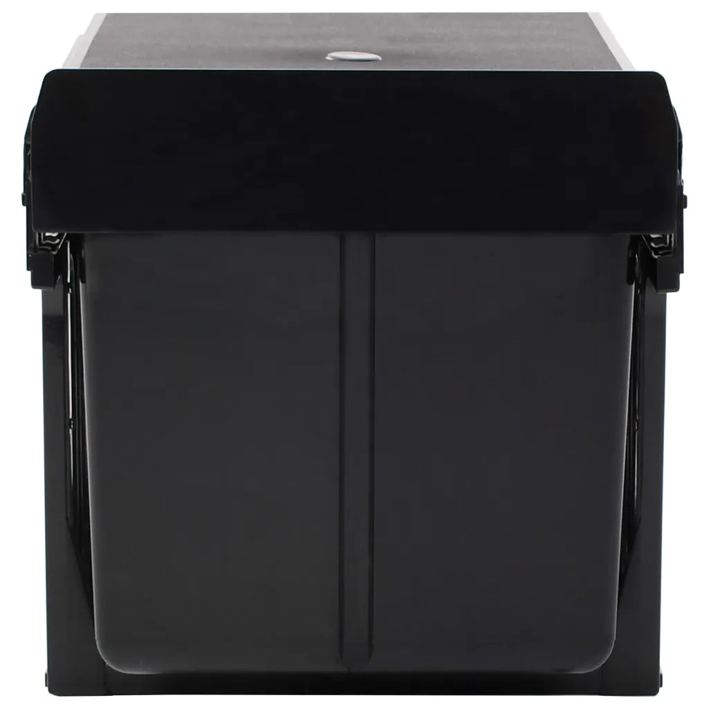 Cestino Estraibile per Mobile Cucina-Scaffale per Cucina Chiusura Ammortizzata 48 L