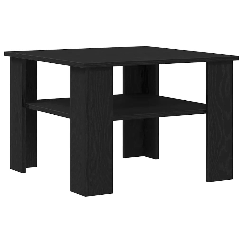Tavolino da salotto Rovere Nero 60 x 60 x 42 cm 862406