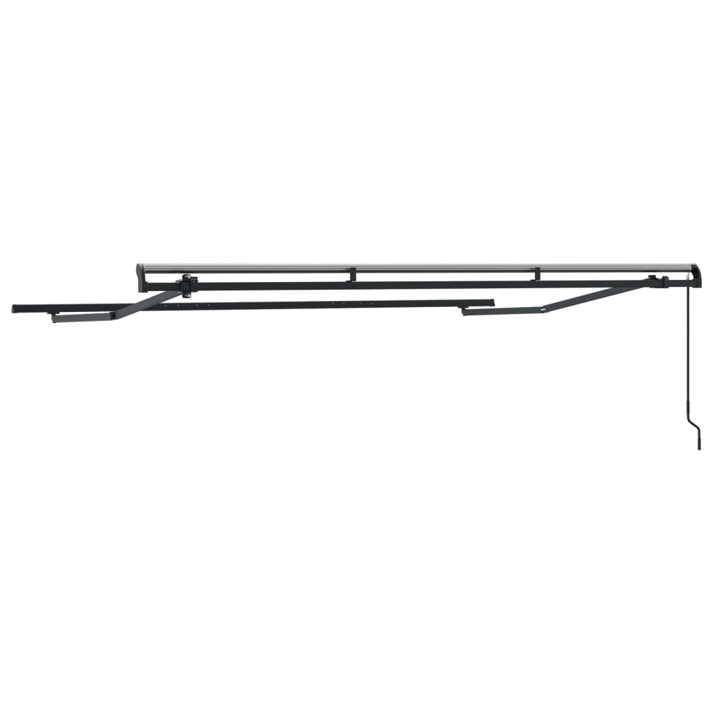 Telaio Tenda Retrattile Manuale 3.5x2 cm Metallo