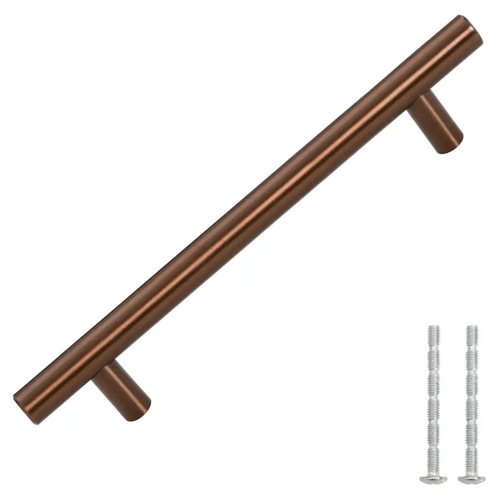 Maniglie per Mobili 10pz Bronzo 128mm in Acciaio Inoxcod mxl 108945