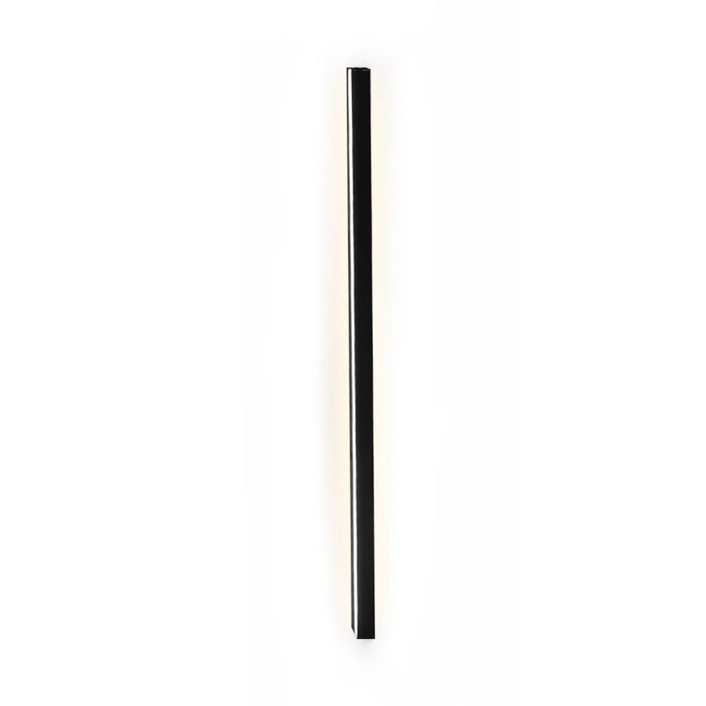 ZMH Applique da parete a LED moderna nera da 100cm per interni per corridoio e camera da letto
