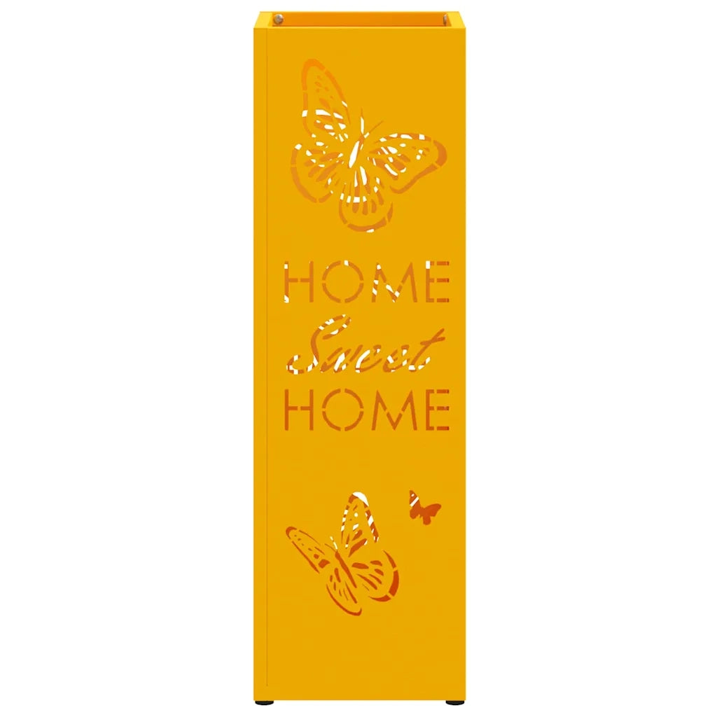 Supporto per Ombrellone Senape 15,5 x 15,5 x 49 cm Metallo CFW7542349
