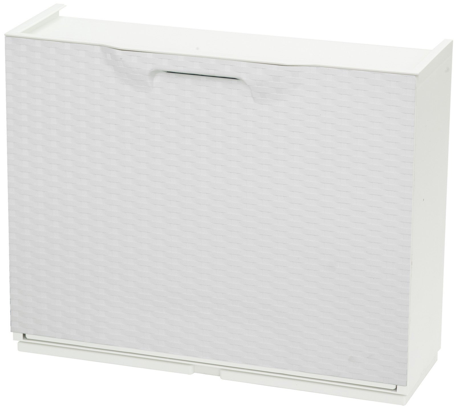 modulo scarpiera cm 51x17,3x41h rattan bianco cod:ferx.83534