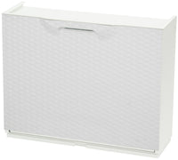 modulo scarpiera cm 51x17,3x41h rattan bianco cod:ferx.83534