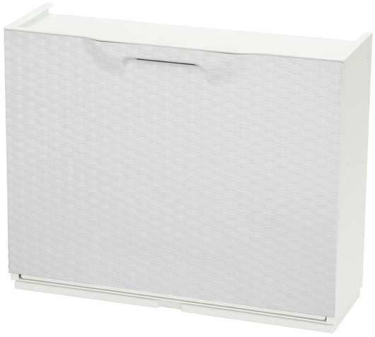 modulo scarpiera cm 51x17,3x41h rattan bianco cod:ferx.83534