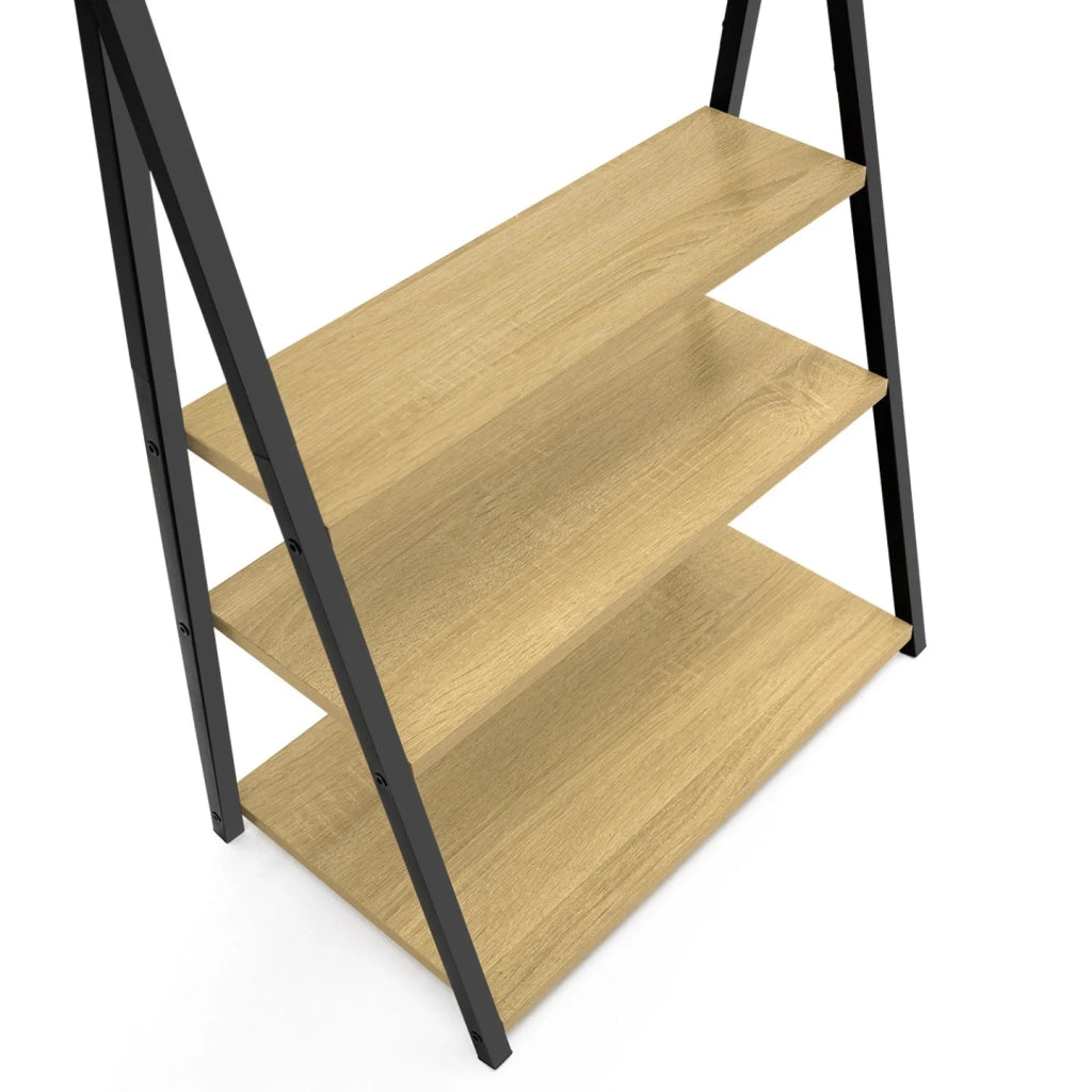 IDMarket - DETROIT Portasciugamani a 3 livelli 3 ripiani design industriale