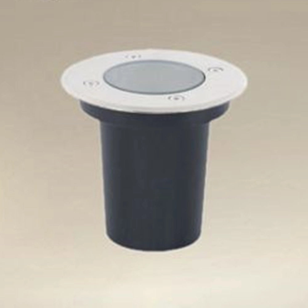 Trade Shop - Faretto Da Incasso Nero Lampadina Attacco Gu10 In Alluminio Acciaio ⌀120mm 33603 -