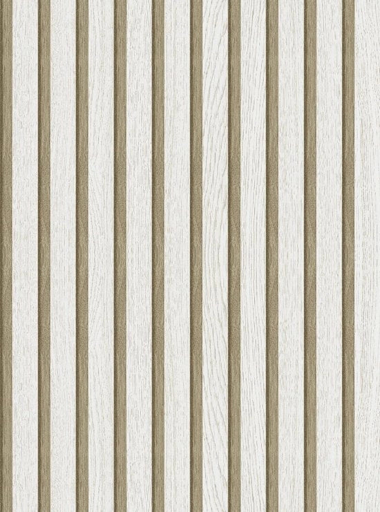 Tappeto da Parete 3D-Effect - Realistico Tessuto di Legno - 1 Rullo - Nocciolo e Quercia - Vinile - 44,5 x 1000 cm