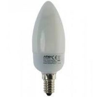 Lampada ai l.calda fluor. oliva aks7m27c e14 7w compatte decorat