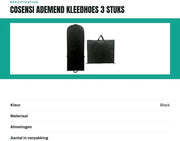 Sacca di protezione per abiti 180cm - Ademend - Ripiegabile - Sacca di protezione - Grande capacità di stoccaggio - Adatto per abiti da cerimonia/Suoi - Borsa per abiti